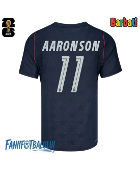 Statele Unite Brenden Aaronson #11 Tricou Fotbal Replică Mondial 2026 Barbati Deplasare Statele Unite Brenden Aaronson #11 Tricou Fotbal Replică Mondial 2026 Barbati Deplasare